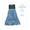 Boardwalk 5 in Looped-End Wet Mop, Blue, Cotton/Synthetic, PK12, BWK402BL BWK402BL - alternate 7